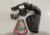 POLÍCIA MILITAR SURPREENDE HOMEM COM ARMA DE FOGO E MUNIÇÕES EM SARUTAIÁ
