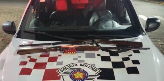 PORTE ILEGAL DE ARMA DE FOGO EM ITAÍ