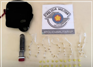 CASAL É PRESO EM FLAGRANTE POR TRÁFICO DE DROGAS EM CERQUEIRA CÉSAR!