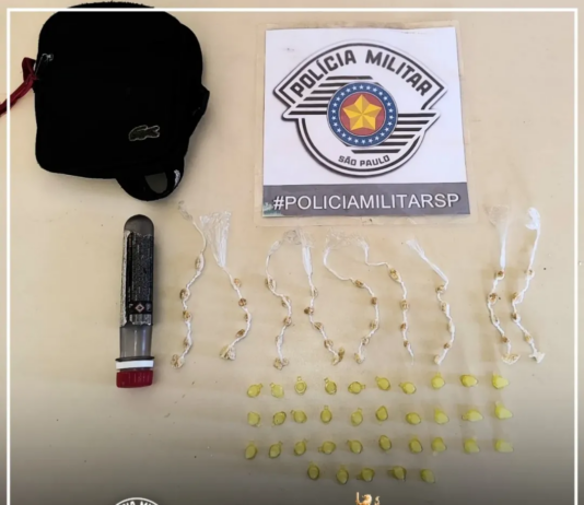 CASAL É PRESO EM FLAGRANTE POR TRÁFICO DE DROGAS EM CERQUEIRA CÉSAR!