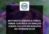 Motorista atropela porco, perde controle da direção e mata ciclista em rodovia no interior de SP