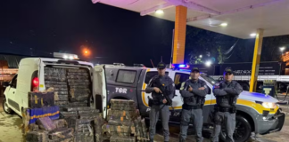 Casal é flagrado com quase 1 tonelada de maconha em Angatuba