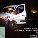 Cavalo morre após ser atropelado por van na Rodovia Castello Branco em Porangaba