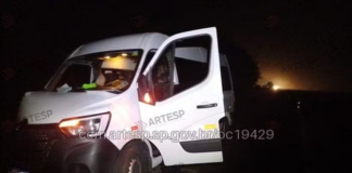 Cavalo morre após ser atropelado por van na Rodovia Castello Branco em Porangaba