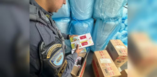 Polícia apreende quase 1 milhão de maços de cigarros contrabandeados em rodovia de Tatuí